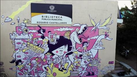 Murales con Letras Vivas 