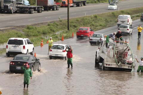 Precipitaciones retrasan obras