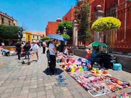 Evaluación del comercio ambulante en Querétaro, el 15 de abril