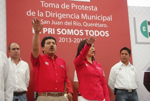 Asume Olvera dirigencia del PRI SJR