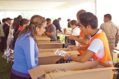 Entusiasmo en el Centro Histórico