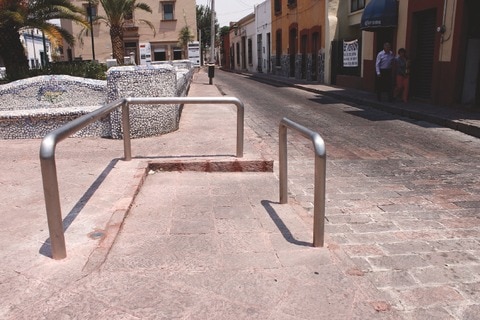 Rampas para discapacitados, en Corregidora