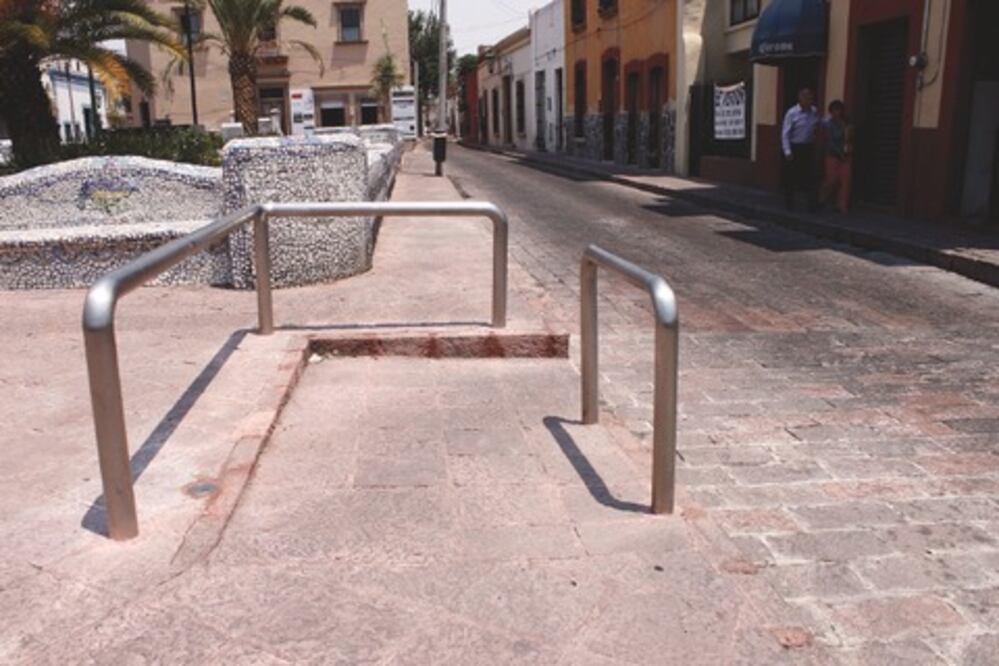 Rampas para discapacitados, en Corregidora