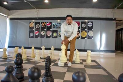 Tableros gigantes de la UNAM Juriquilla, el entretenimiento de estudiantes 