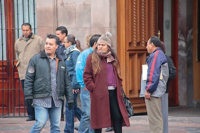 Sensación térmica, de dos grados bajo cero