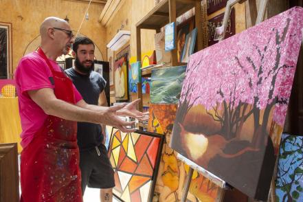 El artista argentino nómada de Querétaro