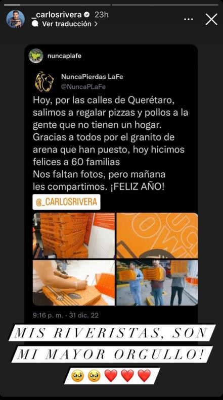 ¿Carlos Rivera reparte pizzas en Querétaro?