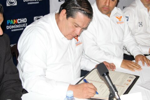 PAN y MC crean frente para  defensa del voto