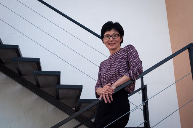 Única en su tipo. Akmaral llegó de Kazajstán