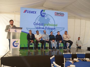 CAYCO construcción recibe el distintivo C PRO de Cemex