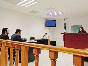  Listas las salas para juicios orales, afirman 