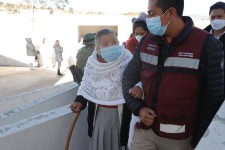 En zonas rurales, Querétaro inicia la vacunación de adultos mayores contra el Covid-19 