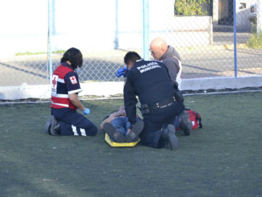 Golpiza a joven, en la Comerciantes