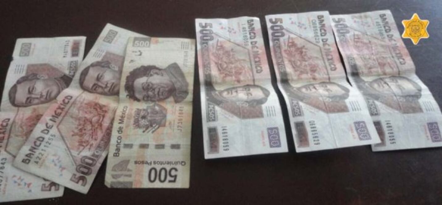 Detienen a hombre en posesión de billetes falsos