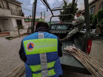 Querían quemar pirotecnia, pero Protección Civil no les dejó
