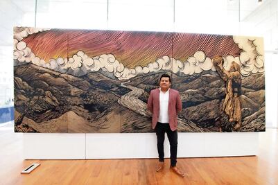 “Surco y memoria”, de Víctor López, en la Galería del Centro Cívico