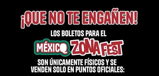 Municipio de Querétaro alerta sobre fraudes en la venta de boletos para el Zona Fest