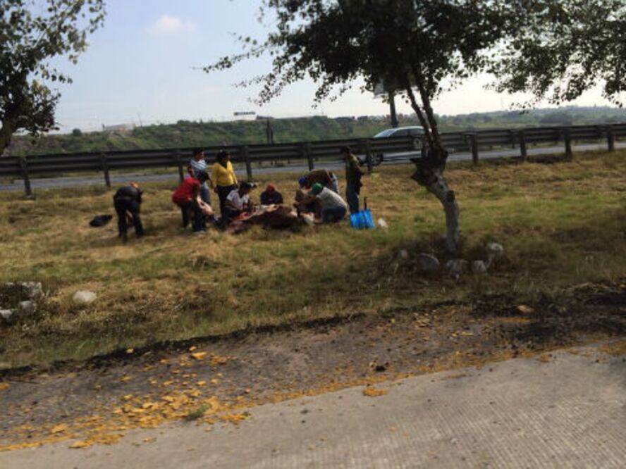 Día de percances en la 57