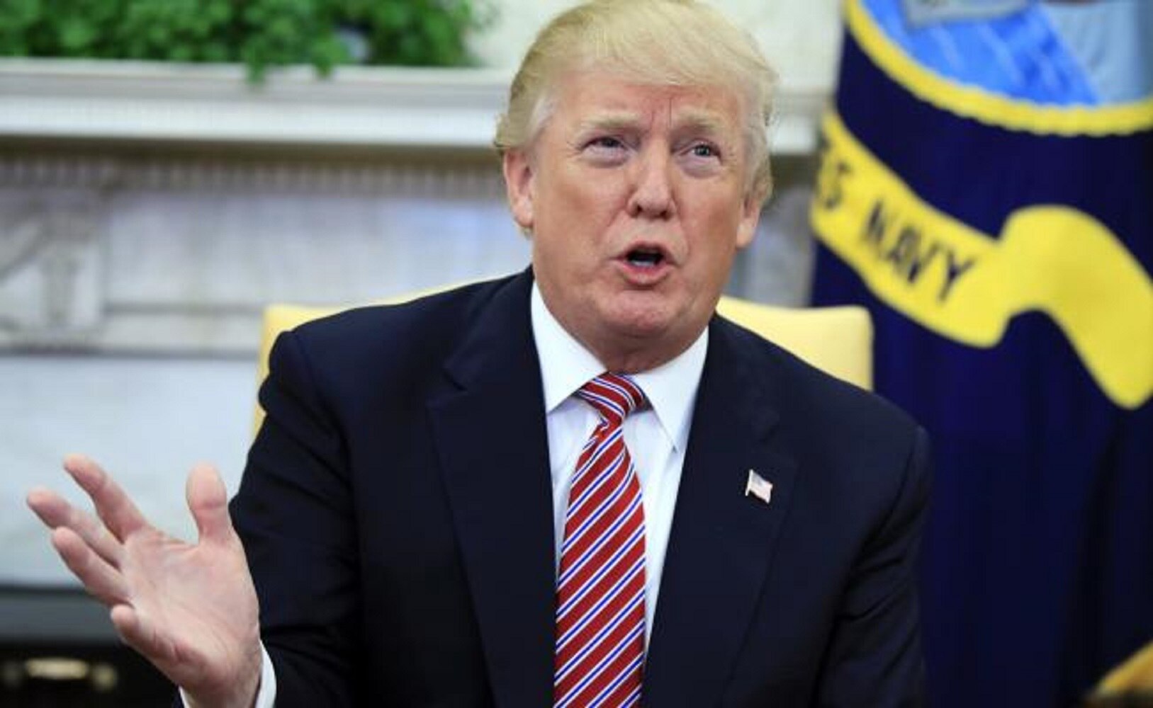 El presidente de EU, Donald Trump. Foto: AP