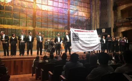 Sinfónica Nacional rechaza en un concierto “proselitismo religioso” en Bellas Artes