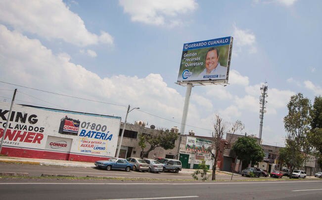 Suman 250 espectaculares retirados en  capital: Sedeso