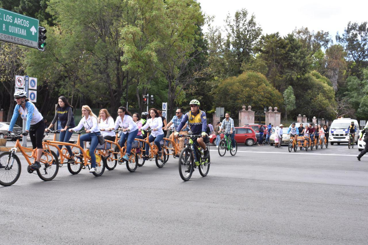 Buscan promover con rodada una movilidad alternativa