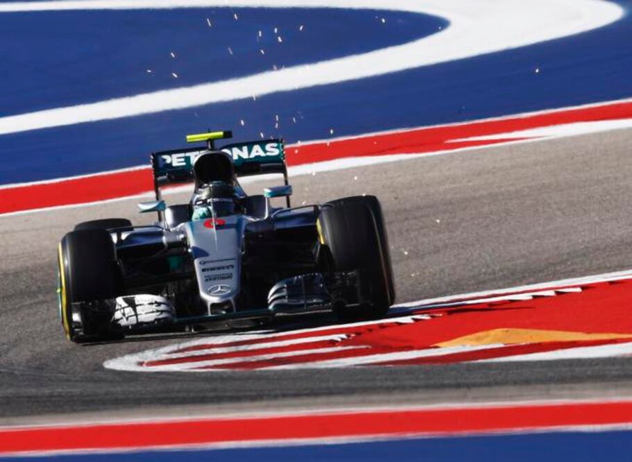 El piloto alemán dominó la tanda vespertina del Circuito de las Américas, en Austin. (FOTO: LARRY W. SMITH. EFE)