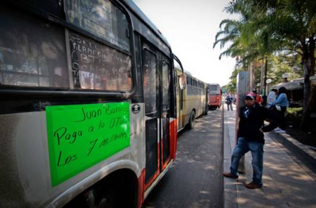 Descontrol en transporte