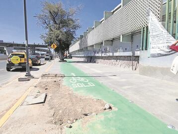 Continúa reclamo por falta de infraestructura ciclista y peatonal en el Paseo 5 de Febrero