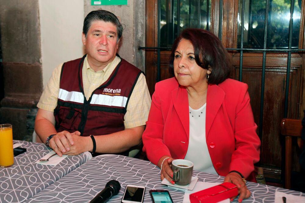 Celia Maya García, candidata al senado por la coalición Juntos Haremos Historia / Foto: Guillermo González