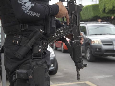 575 policías evento de Diócesis