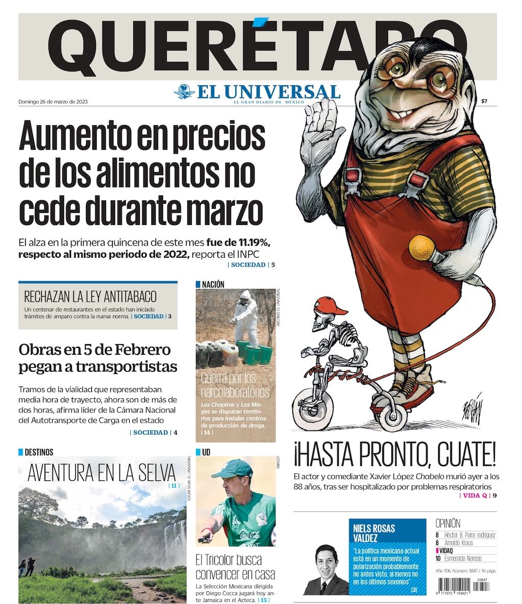 Portada 26 de marzo de 2023