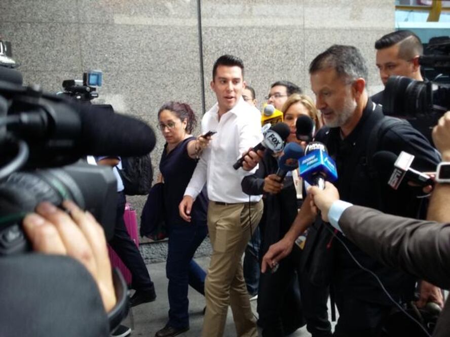 Osorio se muestra tranquilo luego de las dos victorias obtenidas en la última gira de la Selección en EU (EDGAR LUNA CRUZ. EL UNIVERSAL)