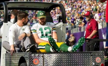 Aaron Rodgers podría perderse el resto de la temporada