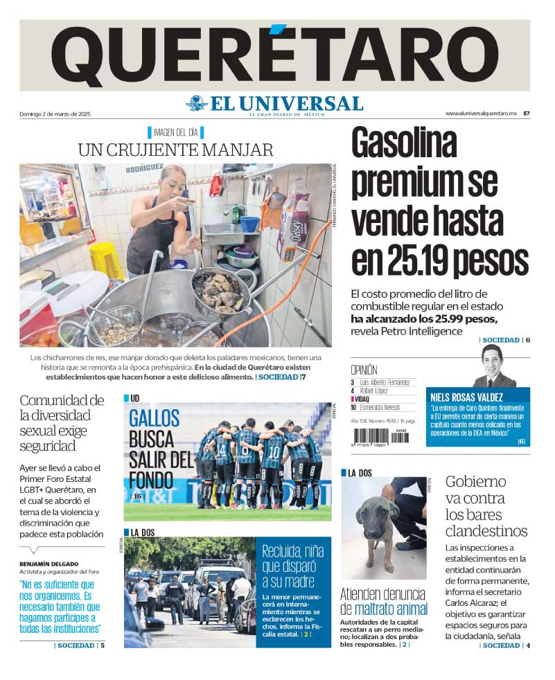 Portada 02 de marzo de 2025