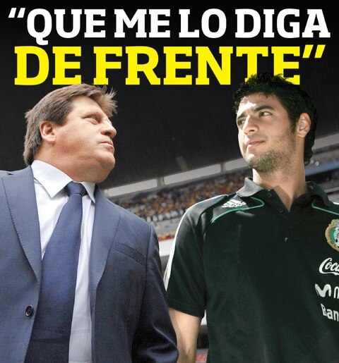 "Que me lo diga de frente"