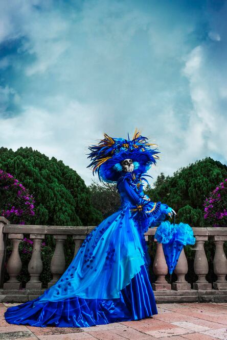 El artista lleva más de 15 años interpretando a la famosa “huesud a”. Este año prepara sorpresas para su show, que se estrena el 12 de octubre (ARCHIVO. EL UNIVERSAL)