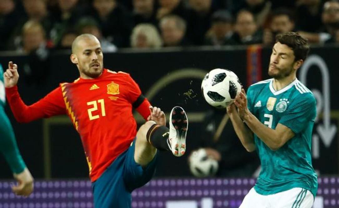 AFP. David Silva en el duelo ante Alemania
