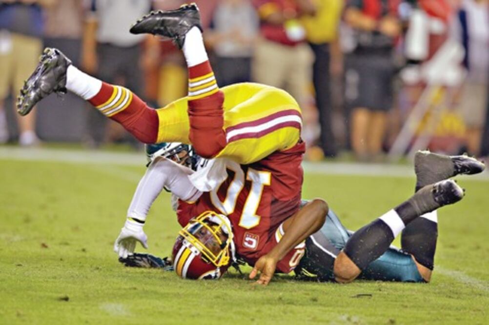 Amargan el retorno a la NFL a “RGIII”