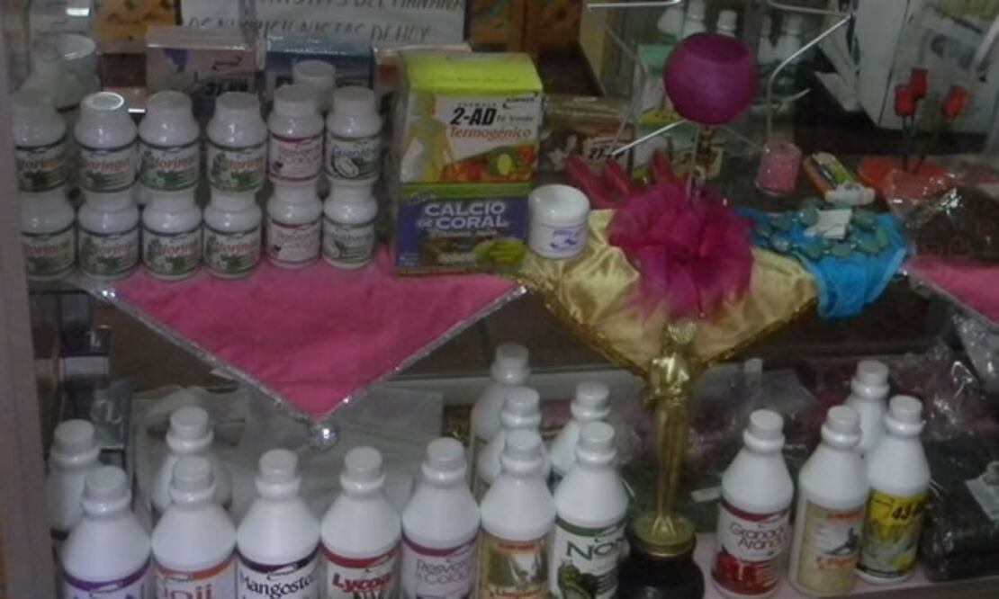 Decomisan productos "milagro"