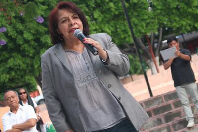 Parece que hay aceptación para Morena: Celia Maya