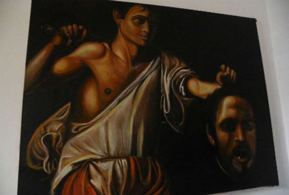 Roban piezas de arte