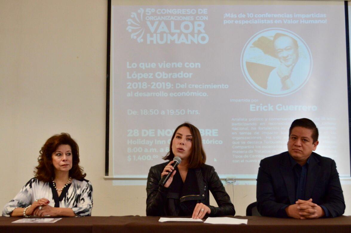 Coparmex Querétaro anuncia el 5º Congreso de Organizaciones con Valor Humano