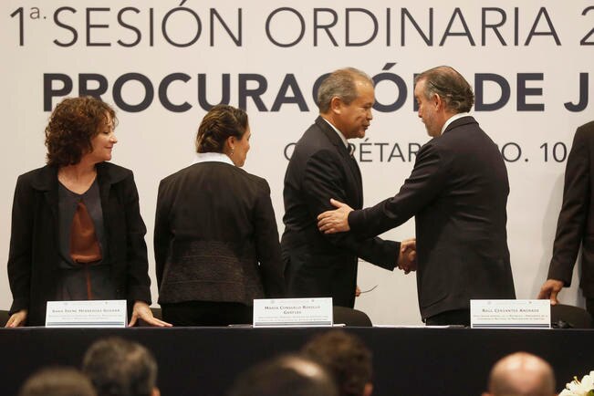 Destaca PGR sistema de justicia de Querétaro