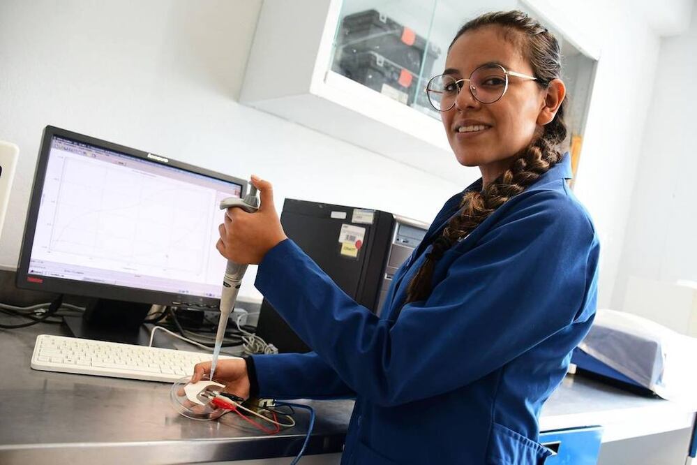 Joven investigadora desarrolla parche para medir la glucosa