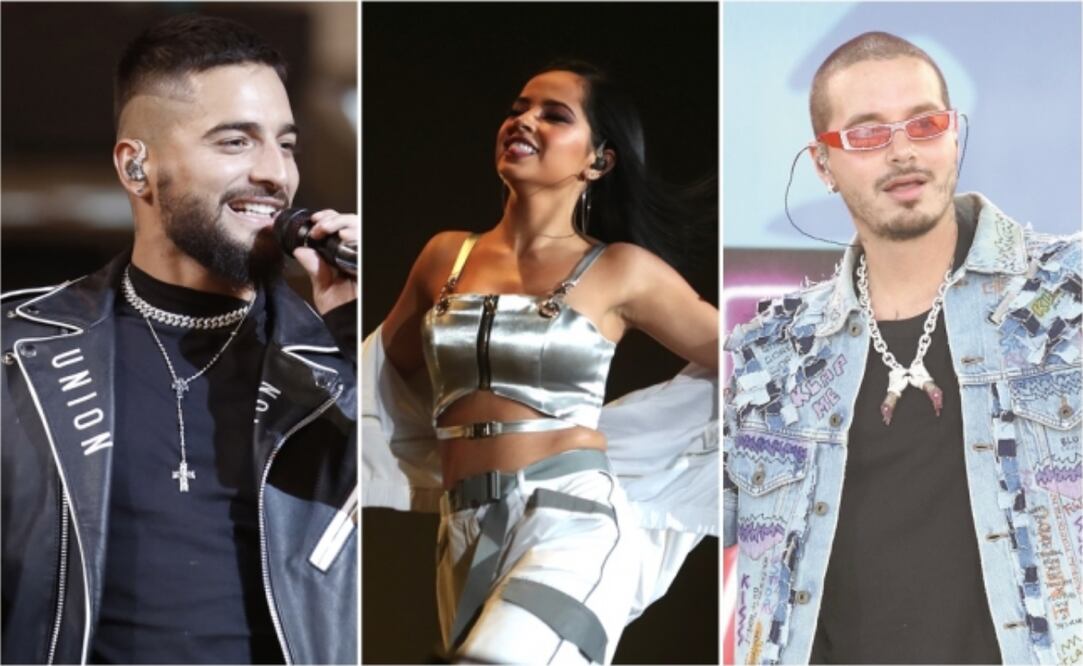 Maluma, Becky G y J Balvin