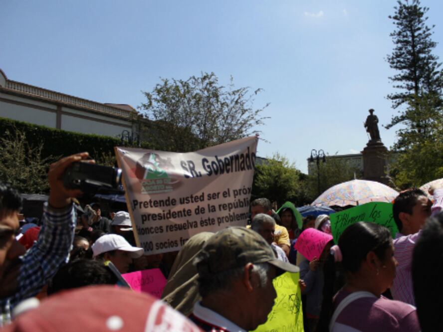 Panista no incitó marcha, dice Aguilar