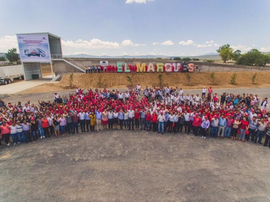 Durante el acto de inauguración, el presidente municipal destacó que la nueva Unidad de Transferencia permitirá mejorar las rutas de recolección de basura en toda la demarcación (ESPECIAL)