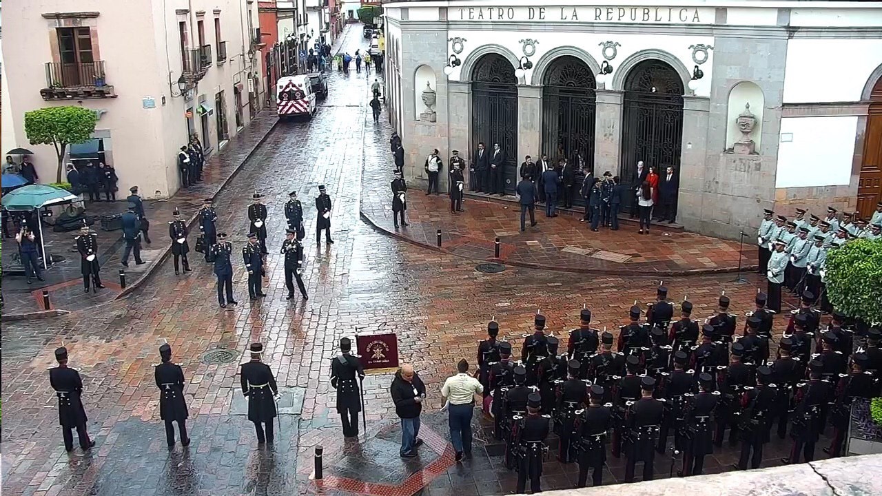 Por visita de AMLO, cierran calles del Centro Histórico de Querétaro
