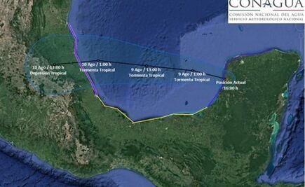 “Franklin” entrará a Veracruz en la madrugada